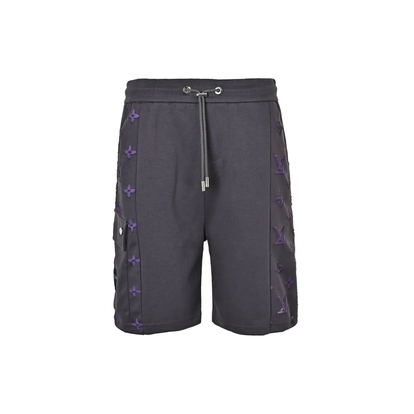 Louis Vuitton/Louis Vuitton presbyopia burnt flower overalls shorts
